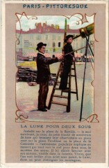 Paris Petits Metiers La lune pour deux sous