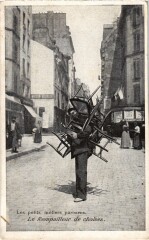 Paris Petits Metiers le Rempailleur de chaises