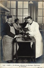 Paris 5e la Sorbonne laboratoire de physiologie Vivisection -
																					75005 Paris 5e
																			