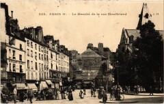 Paris 5e le marche rue Mouffetard à Paris 5e