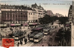 Paris 6e place de rennes tramway à Paris 6e
