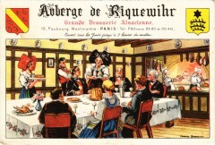 Paris 9e 12, Faug Montmartre Auberge de riquewihr à Paris 9e