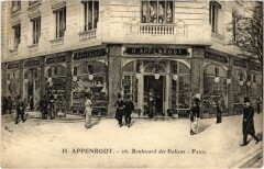 Paris 9e 26, bd des Italiens H. Appenrodt à Paris 9e