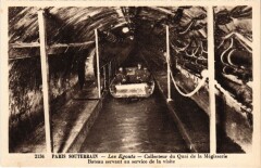 Paris Souterrain Les Egouts Collecteur du Quai de la Megisserie