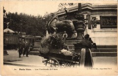 Paris Vecu. Une Marchande de Fleurs