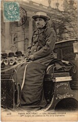 Paris Les femmes cocher Mme Lutgen ex-comtesse Transport