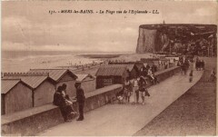 Mers-les-Bains La Plage Vue de l'Esplanade -
																					80350 Mers-les-Bains
																			