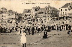 Mers-les-Bains La Plage et les Villas à Mers-les-Bains