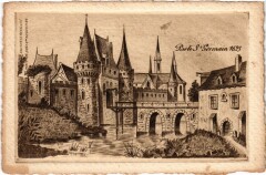 Carte postale ancienne Ancien Paris Porte Saint-Germain
                                