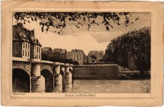 Ancien Paris le Pont-Neuf