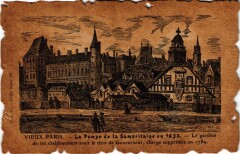 Carte postale ancienne Vieux Paris Pompe de la Samaritaine
                                
