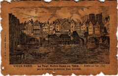 Vieux Paris POnt Notre-Dame