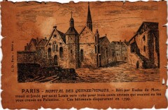 Vieux Paris Hopital des Quinze-Vingts