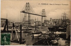 Marseille Bassin du Carenage et Transbordeur à Marseille