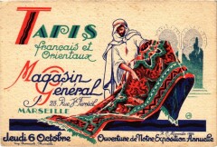 Marseille Tapis - Magasin General - Advertising à Marseille