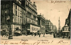 Marseille La Cannebiere à Marseille