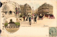 Souvenir de Paris Litho