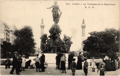 Paris 11e Triomphe de la Republique à Paris 11e