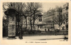 Paris 2e Square Louvois à Paris 2e