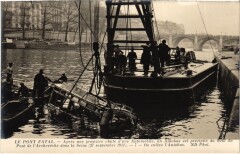 Paris Accident Autobus dans la Seine -
													75 Paris
												