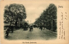 Paris Les Grands Boulevards Embossed