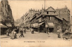 La rue Lepic à Paris 18e
