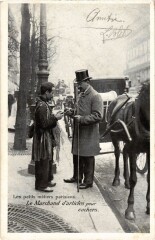 Paris Petits Metiers Le Marchand d'articles pour cochers