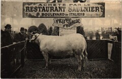 Paris 9e 8, Bd des Italiens restaurant Saulnier à Paris 9e