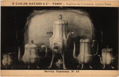 Paris N. CAILAR, Bayard et Cie. Service Panneaux