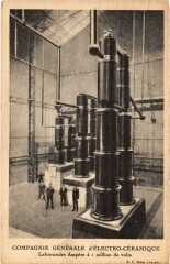 Compagnie Générale d'Electro-céramique - Laboratoire Ampère à 1 million de volts à Paris 8e