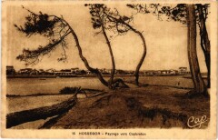 Hossegor paysage vers Capbreton à Capbreton