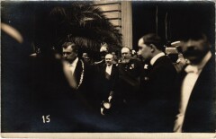 Paris carte photo reception Visite Poincare a montpellier