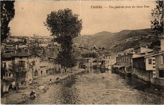Thiers Vue Generale prise du vieux Pont France à Thiers