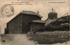 L'Auvergne Le Bureau de Telegraphe et l'Observatoire France