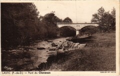 Lastic Pont du Chavanon France à Lastic