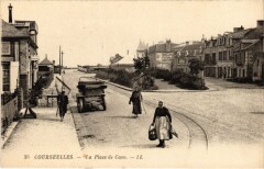 Courseulles La Place de Caen France