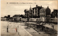 Courseulles La Plage et les Cabines France