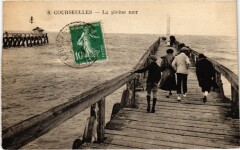 Courseulles La Pleine mer France