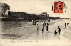 Le Home La Plage a l'heure des Bains France au Hom
