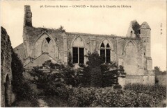 Longues Ruines de la Chapelle de l'Abbaye France