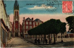 Caumont-l'Evente Rue Thiers et la Place France