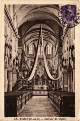 Evran Interieur de l'Eglise