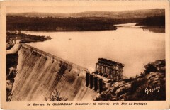 Le Barrage de Guerdan pres Mur-de-Bretagne