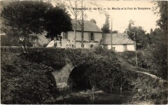 Tremorel Le Moulin et le Pont de Dompierre