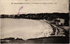 Perros-Guirec Vue Generale de la Plage de Trestraou à Perros-Guirec