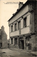 Treguier La Maison ou est ne Ernest-Renan -
													22 Côtes d'Armor
												