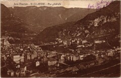 Saint Claude vue generale à Saint-Claude