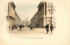 Paris 1e Rue Royale et la madeleine Tinted à Paris 1er