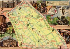 Paris 11e Carte Map Plan -
																					75011 Paris 11e
																			