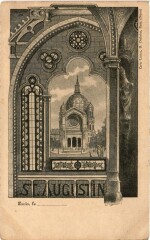 Paris Saint-Augustin Litho